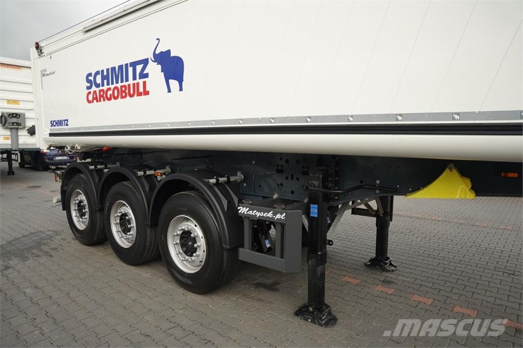 Schmitz Cargobull / WYWROTKA - 28 m3 / ALUMINIOWA / PLANDEKA ELEKTRY Kippipuoliperävaunut