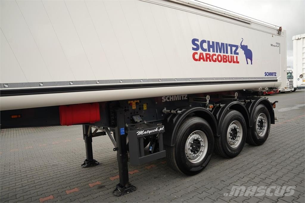 Schmitz Cargobull / WYWROTKA - 28 m3 / ALUMINIOWA / PLANDEKA ELEKTRY Kippipuoliperävaunut