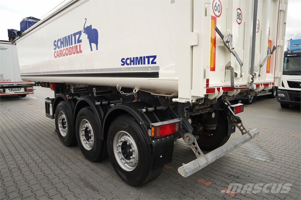 Schmitz Cargobull / WYWROTKA - 28 m3 / ALUMINIOWA / PLANDEKA ELEKTRY Kippipuoliperävaunut