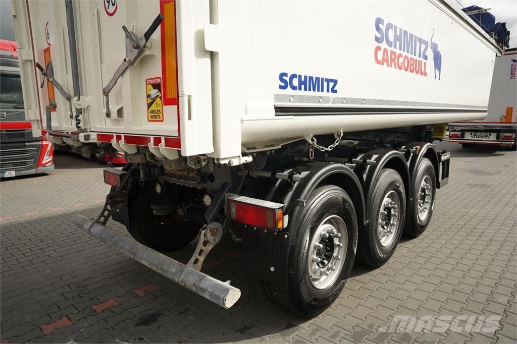 Schmitz Cargobull / WYWROTKA - 28 m3 / ALUMINIOWA / PLANDEKA ELEKTRY Kippipuoliperävaunut