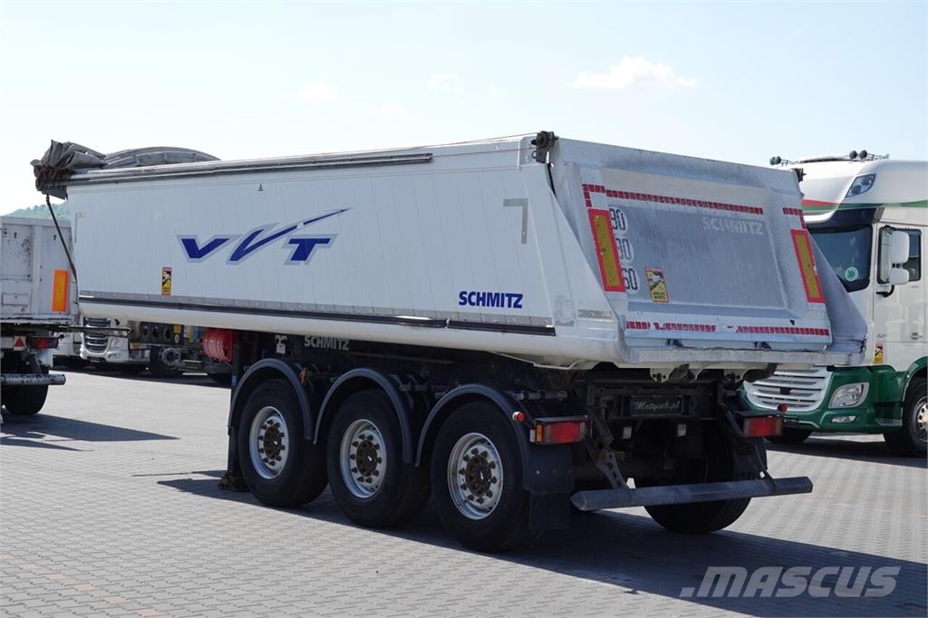 Schmitz Cargobull WYWROTKA / 24 m3 / ALUMINIOWA / OŚ PODNOSZONA  / S نصف مقطورات قلابة