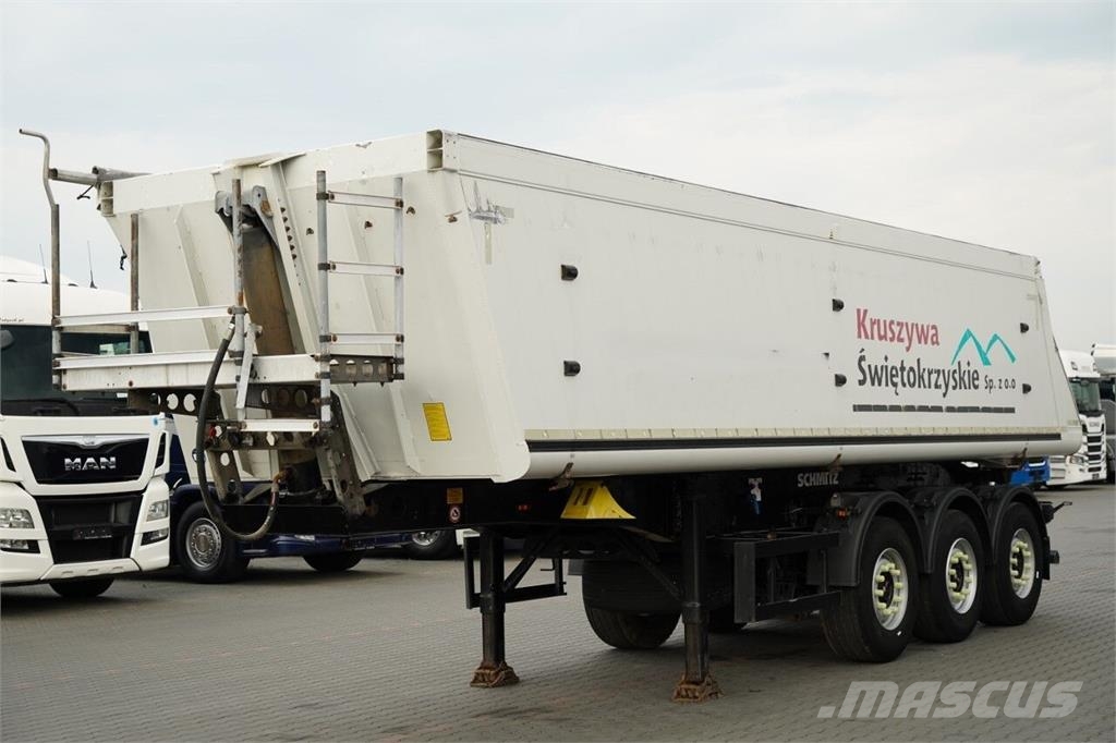 Schmitz Cargobull / WYWROTKA / ALUMINIOWA / OŚ PODNOSZONA / OSIE SAF Kippladerauflieger