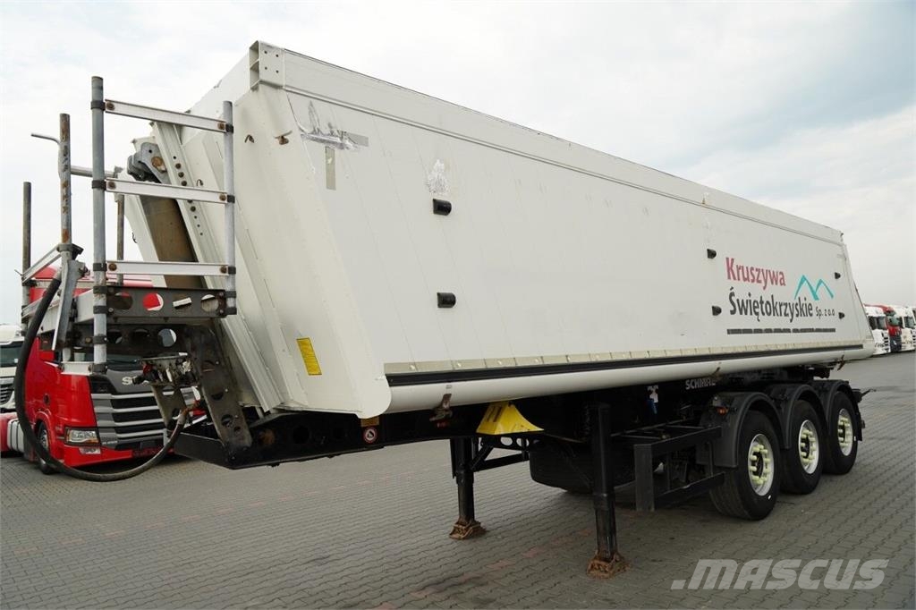 Schmitz Cargobull / WYWROTKA / ALUMINIOWA / OŚ PODNOSZONA / OSIE SAF Kippladerauflieger