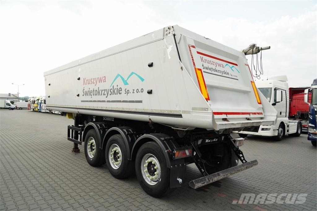 Schmitz Cargobull / WYWROTKA / ALUMINIOWA / OŚ PODNOSZONA / OSIE SAF Kippladerauflieger