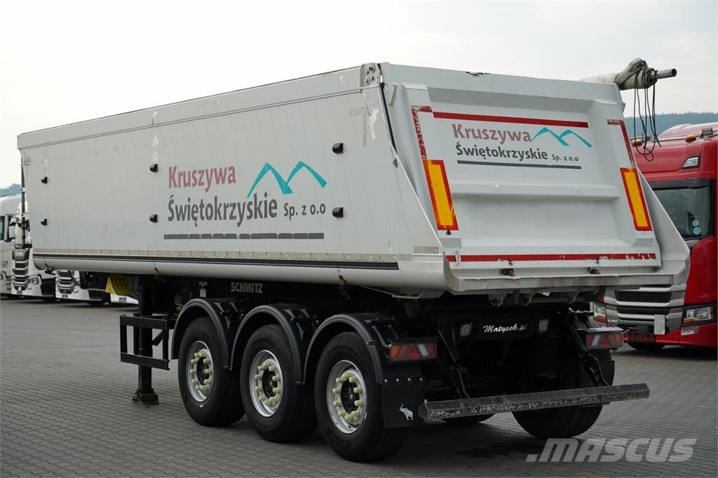Schmitz Cargobull / WYWROTKA / ALUMINIOWA / OŚ PODNOSZONA / OSIE SAF Kippladerauflieger