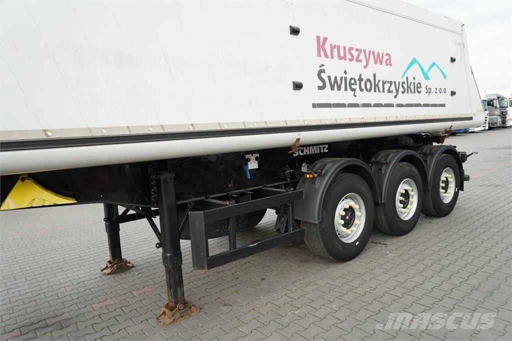 Schmitz Cargobull / WYWROTKA / ALUMINIOWA / OŚ PODNOSZONA / OSIE SAF Kippladerauflieger