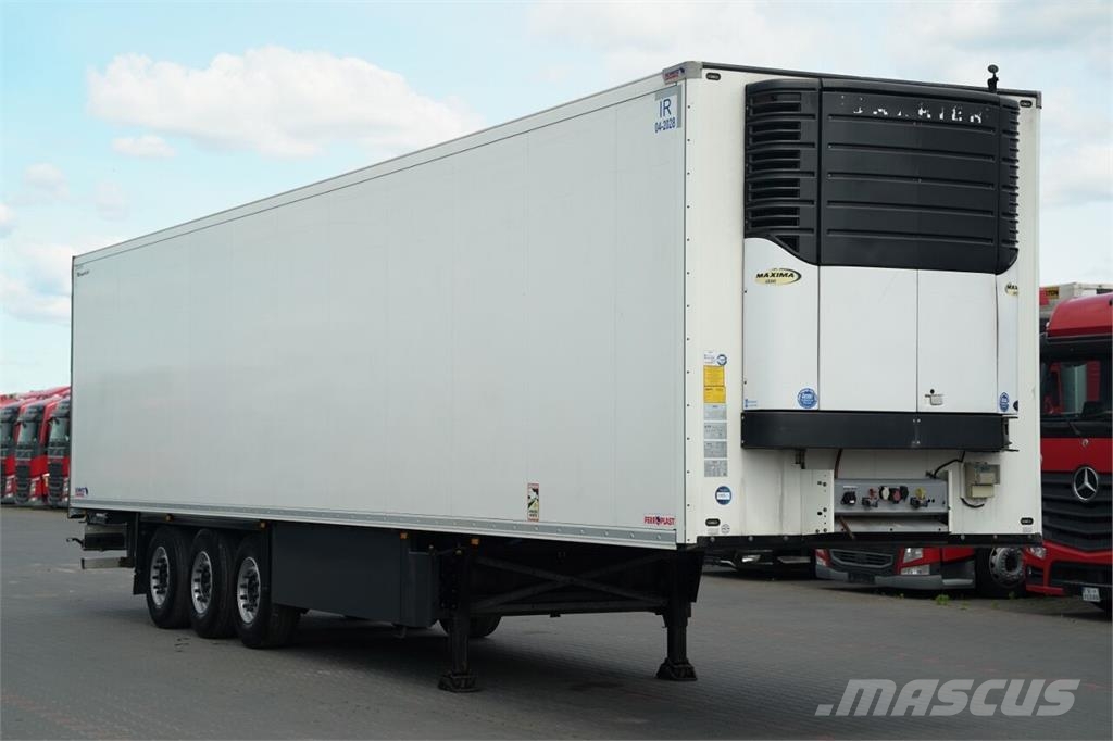 Schmitz Cargobull CHŁODNIA / CARRIER MAXIMA 1300 / OŚ PODNOSZONA / K نصف مقطورات بدرجة حرارة قابلة للضبط