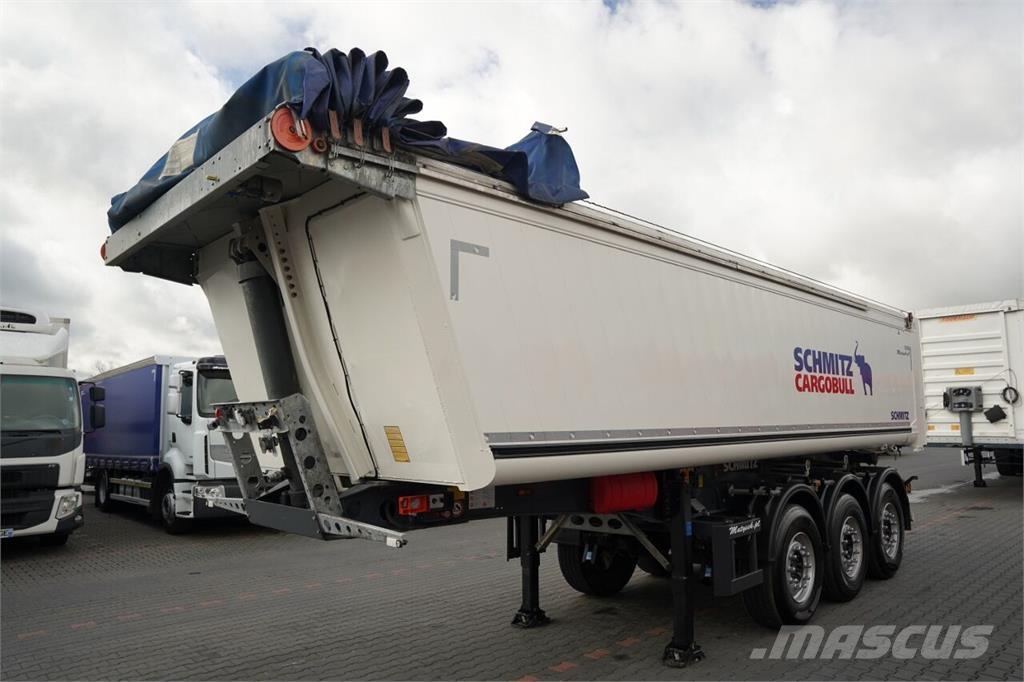 Schmitz Cargobull / WYWROTKA - 28 m3 / ALUMINIOWA / PLANDEKA ELEKTRY Kippipuoliperävaunut