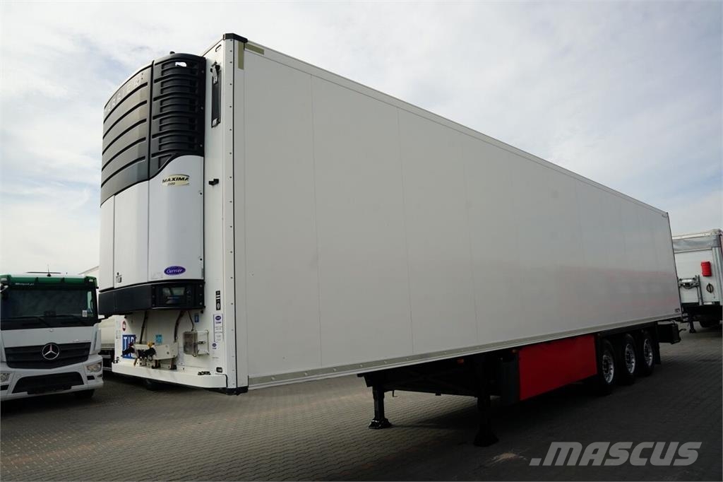 Schmitz Cargobull CHŁODNIA / CARRIER MAXIMA 1 300 / OŚ PODNOSZONA /  Kylmä-/Lämpökoripuoliperävaunut