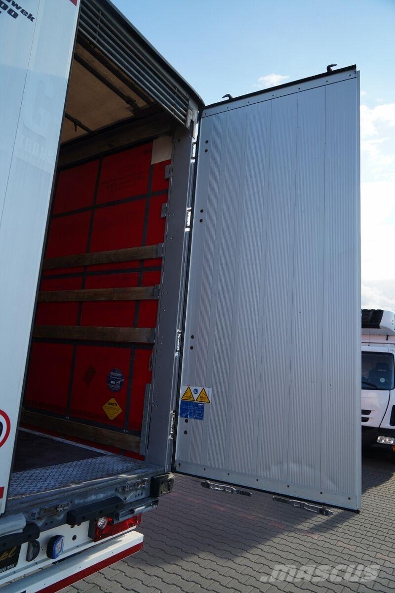 Schmitz Cargobull / FIRANKA / MEGA / OŚ PODNOSZONA / DACH PODNOSZONY Tentpoolhaagised