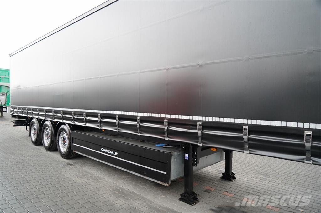 Schwarzmüller / FIRANKA / STANDARD / PALECIARA / OŚ PODNOSZONA / Curtainsider semi-trailers