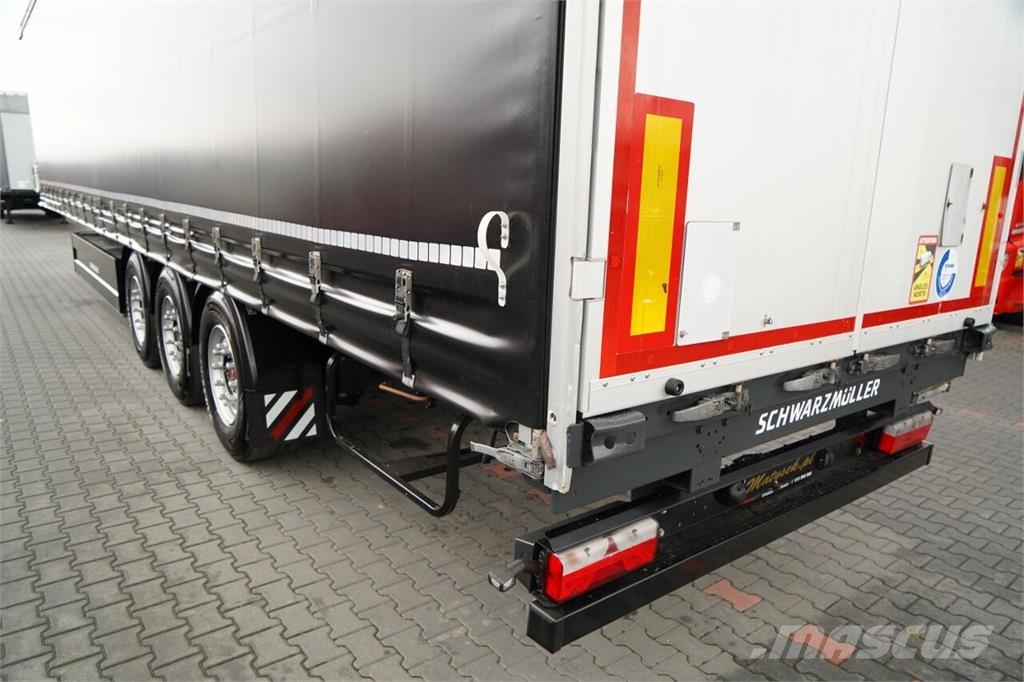 Schwarzmüller / FIRANKA / STANDARD / PALECIARA / OŚ PODNOSZONA / Curtainsider semi-trailers