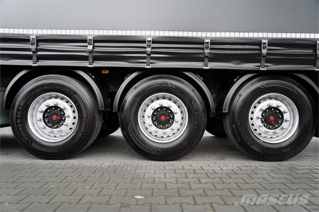 Schwarzmüller / FIRANKA / STANDARD / PALECIARA / OŚ PODNOSZONA / Curtainsider semi-trailers