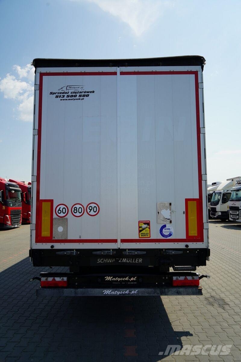 Schwarzmüller / FIRANKA / STANDARD / PALECIARA / OSIE SAF / 2020 Semirremolques con caja de lona