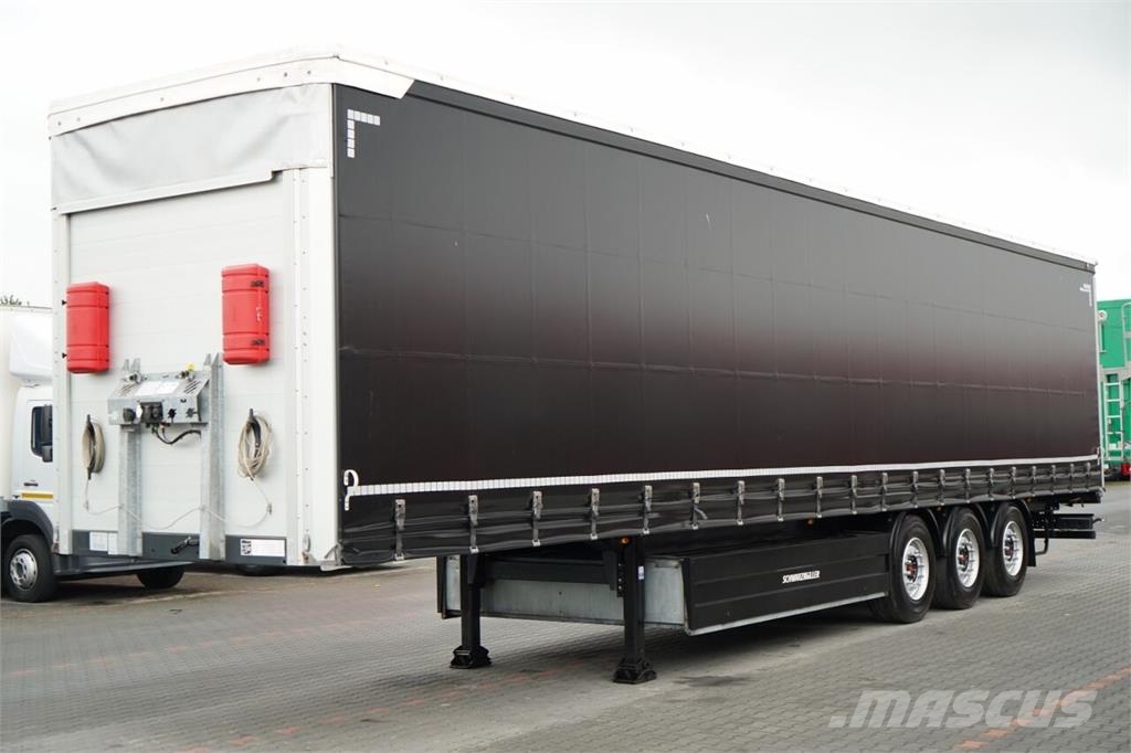 Schwarzmüller / FIRANKA / STANDARD / PALECIARA / OŚ PODNOSZONA / Curtainsider semi-trailers