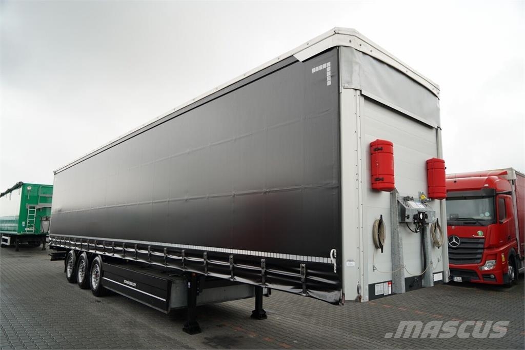Schwarzmüller / FIRANKA / STANDARD / PALECIARA / OŚ PODNOSZONA / Curtainsider semi-trailers