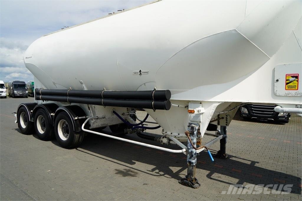 tank transport - tank semi-trailer - cement tank t Tanksemi