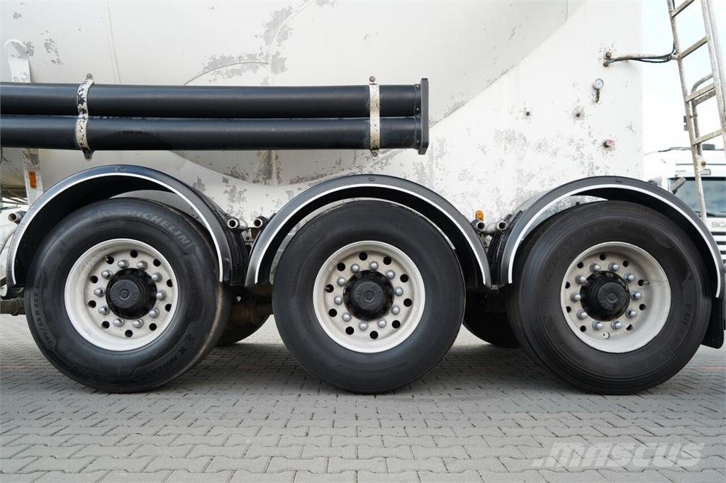 tank transport - tank semi-trailer - cement tank t Tanksemi
