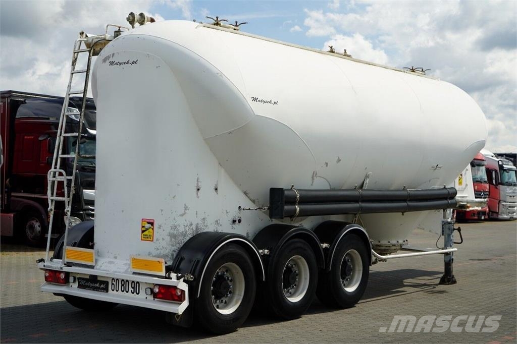 tank transport - tank semi-trailer - cement tank t Tanksemi