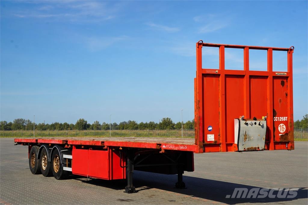 Trailor NACZEPA PLATFORMA / PODŁOGA SZYNA DESKA / WZMACNIA Poluprikolice za autotransporter