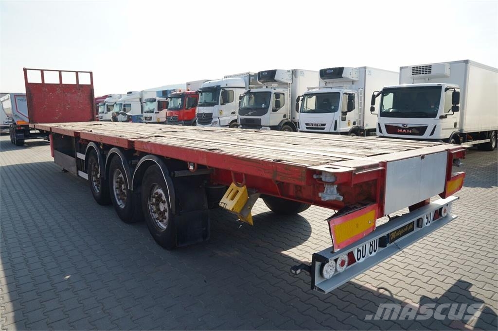 Trailor NACZEPA PLATFORMA / PODŁOGA SZYNA DESKA / WZMACNIA Poluprikolice za autotransporter
