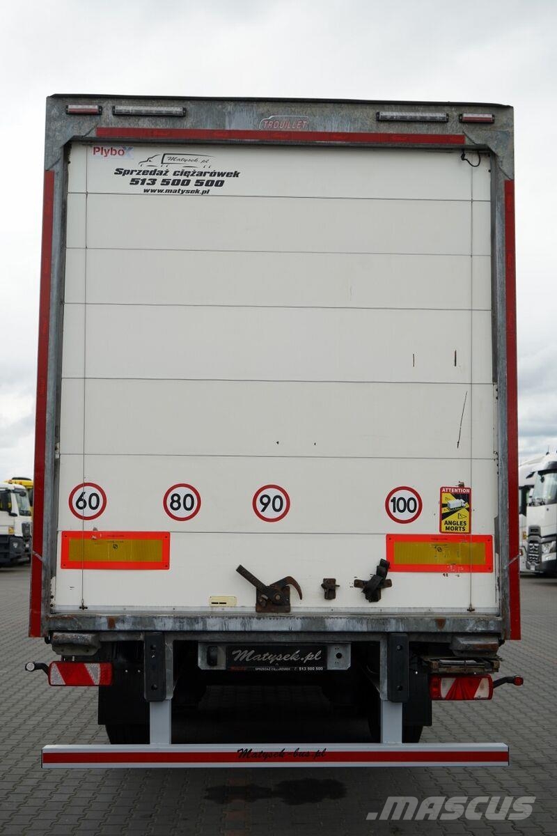 Trouillet Semirremolques con carrocería de caja
