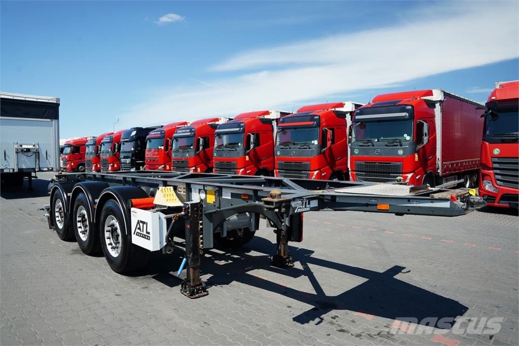 Van Hool NACZEPA PODKONTENEROWA / POD CYSTERNE / PEŁNY ADR  Chasis y suspención