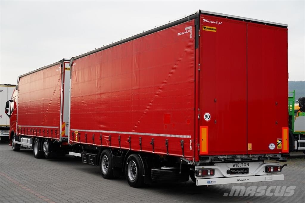Volvo FH 460 Camiones de caja de lona