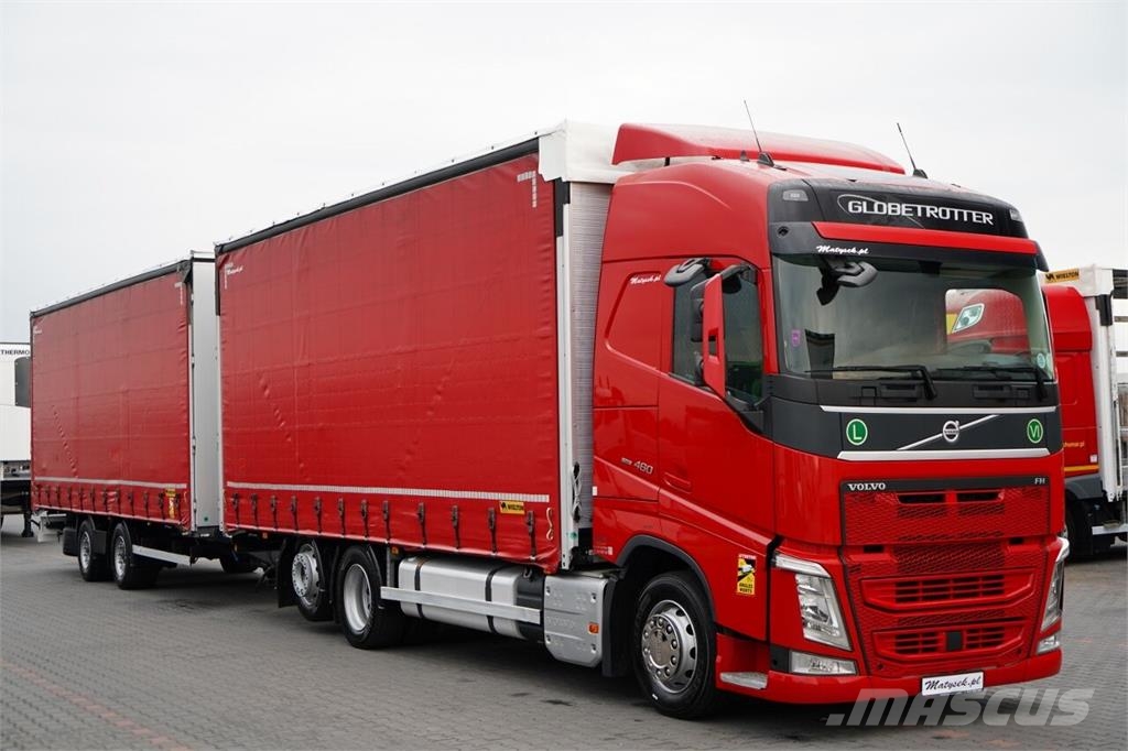 Volvo FH 460 Camiones de caja de lona