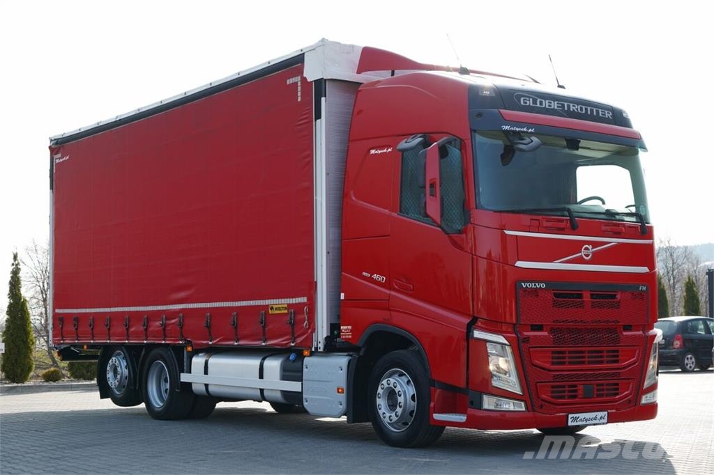 Volvo FH 460 Camiones de caja de lona
