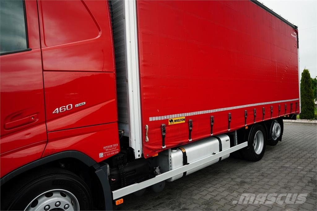Volvo FH 460 Camiones de caja de lona