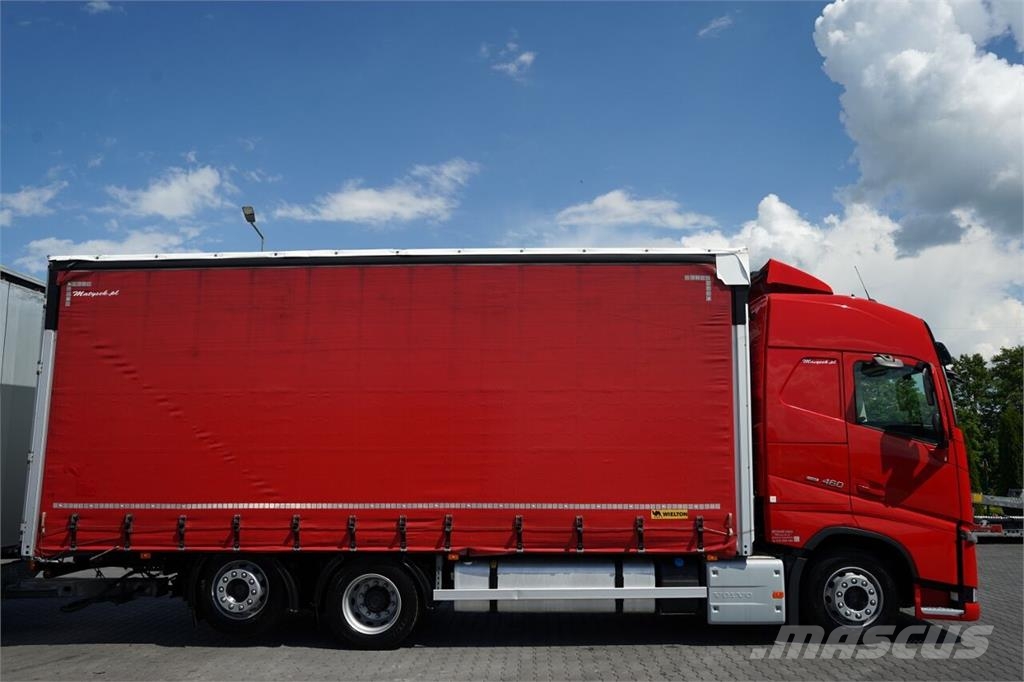 Volvo FH 460 Camiones de caja de lona