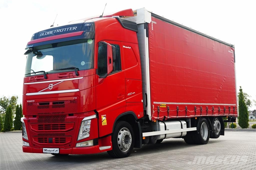 Volvo FH 460 커튼사이더 트럭