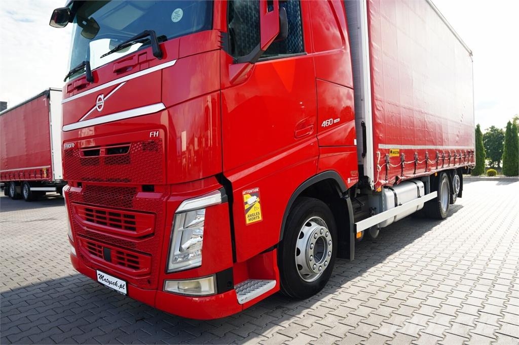 Volvo FH 460 커튼사이더 트럭