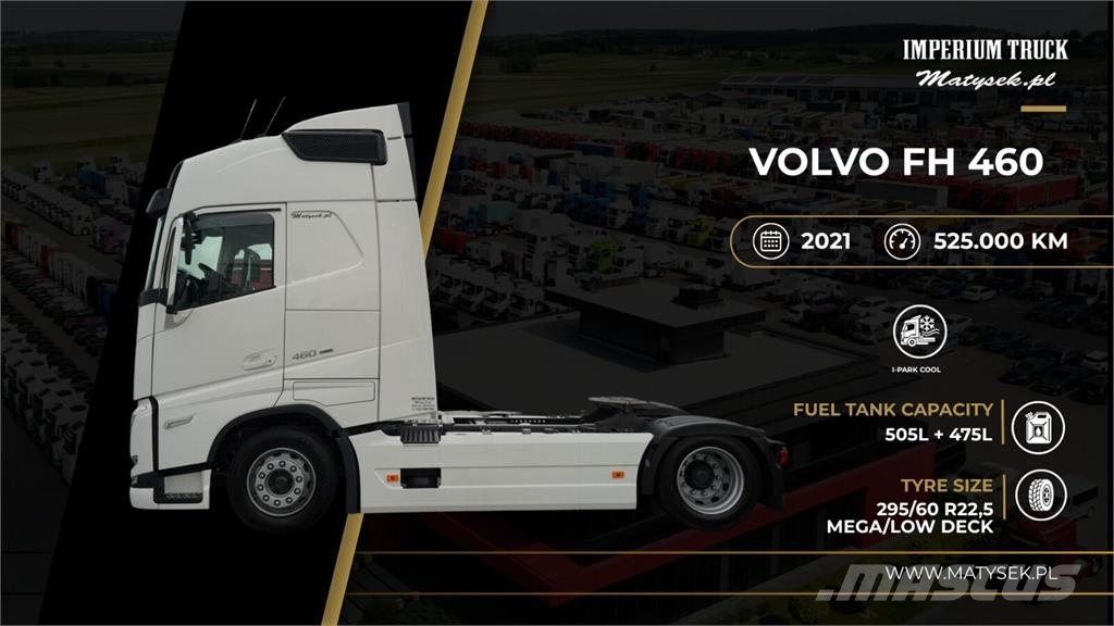 Volvo FH 460 Vetopöytäautot