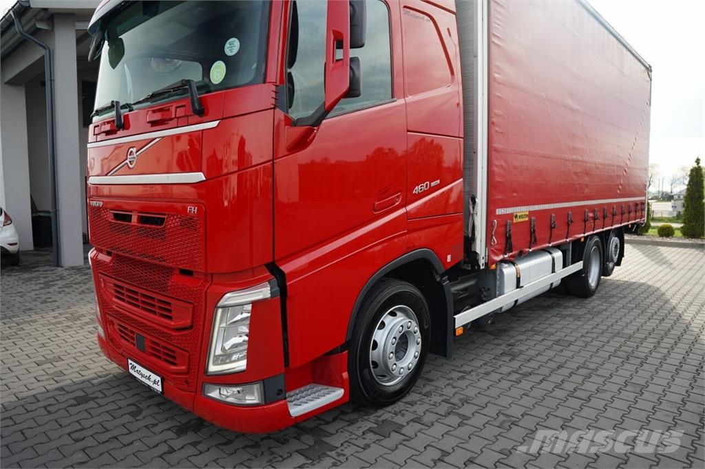 Volvo FH 460 / FIRANKA 7,4 M / I-SAVE / I-PARK COOL / OŚ Camión con caja abierta