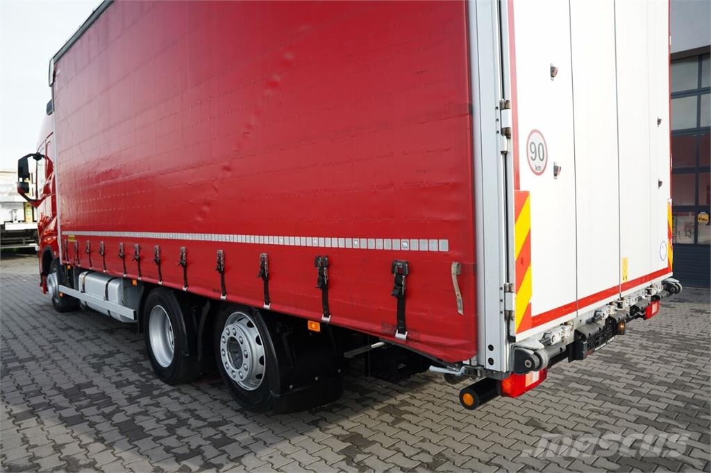 Volvo FH 460 / FIRANKA 7,4 M / I-SAVE / I-PARK COOL / OŚ Camión con caja abierta