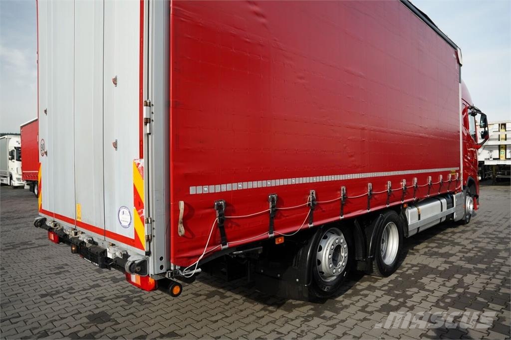 Volvo FH 460 / FIRANKA 7,4 M / I-SAVE / I-PARK COOL / OŚ Camión con caja abierta