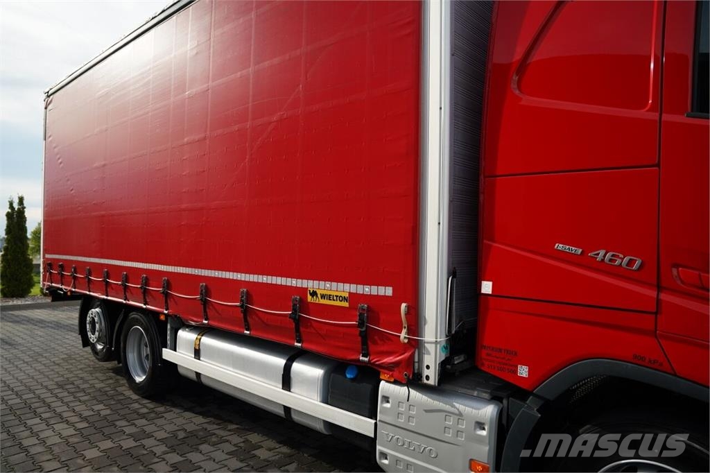 Volvo FH 460 / FIRANKA 7,4 M / I-SAVE / I-PARK COOL / OŚ Camión con caja abierta