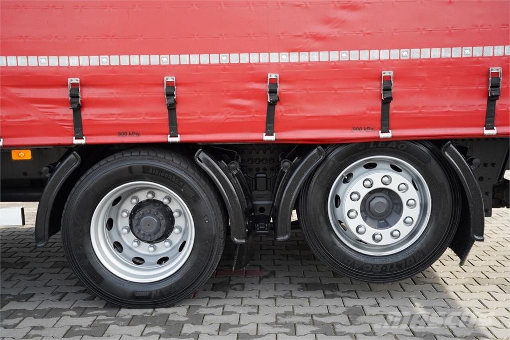 Volvo FH 460 / FIRANKA 7,4 M / I-SAVE / I-PARK COOL / OŚ Camión con caja abierta