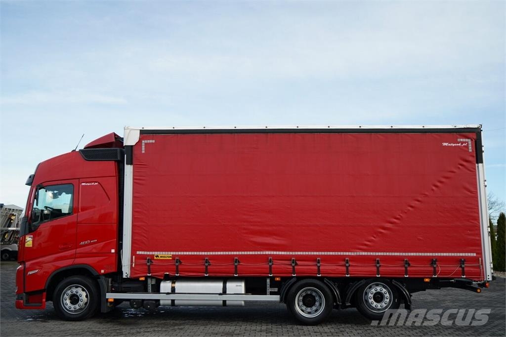 Volvo FH 460 / FIRANKA 7,45 M SOLÓWKA / I-SAVE / I-PARK Pritsche & Plane