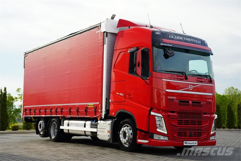Volvo FH 460 / FIRANKA 7,4 M / I-SAVE / I-PARK COOL / OŚ Camión con caja abierta