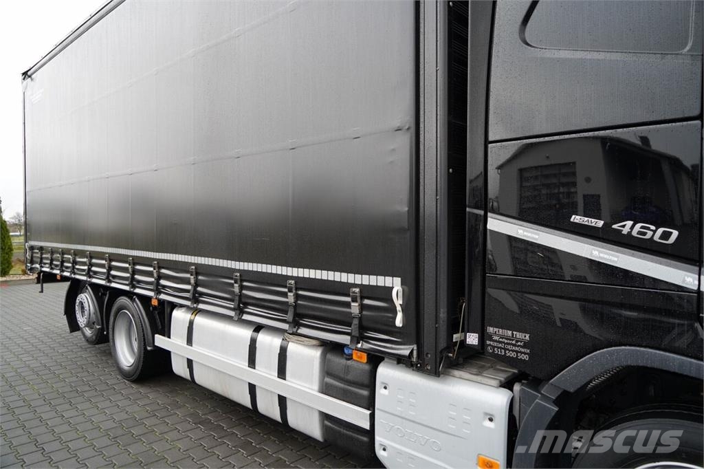 Volvo FH 460 / XXL / FIRANKA - 7,7 M / 6x2 / OŚ PODNOSZO Kapellbil
