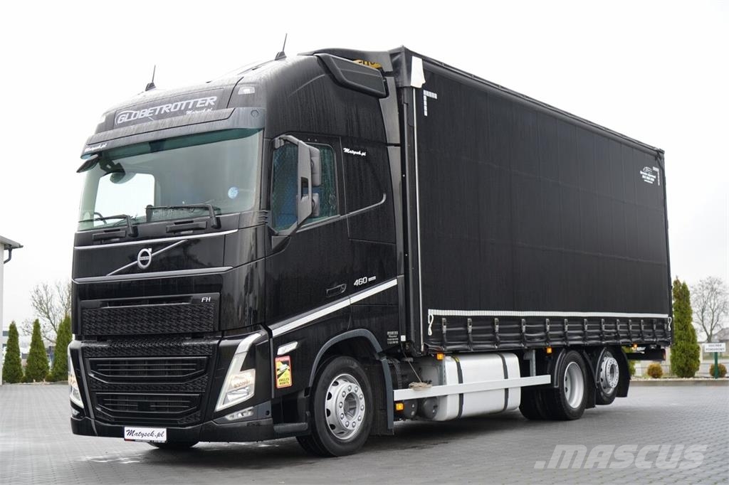 Volvo FH 460 / XXL / FIRANKA - 7,7 M / 6x2 / OŚ PODNOSZO Kapellbil