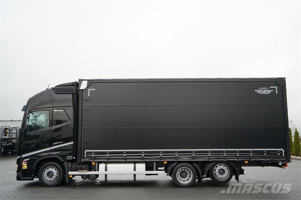 Volvo FH 460 / XXL / FIRANKA - 7,7 M / 6x2 / OŚ PODNOSZO Kapellbil