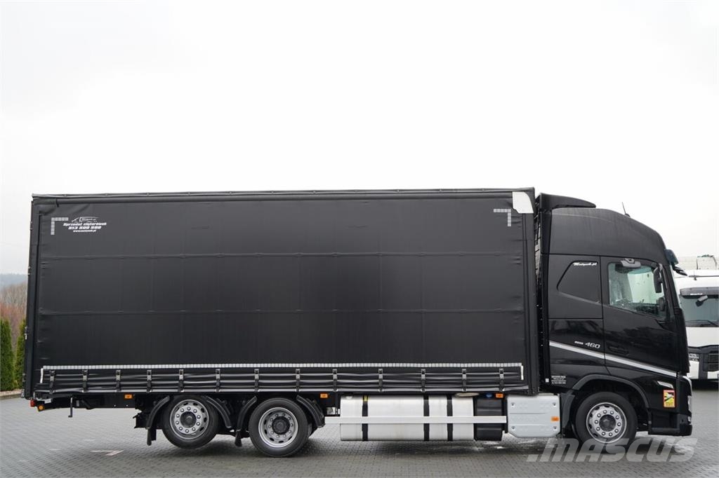 Volvo FH 460 / XXL / FIRANKA - 7,7 M / 6x2 / OŚ PODNOSZO Kapellbil