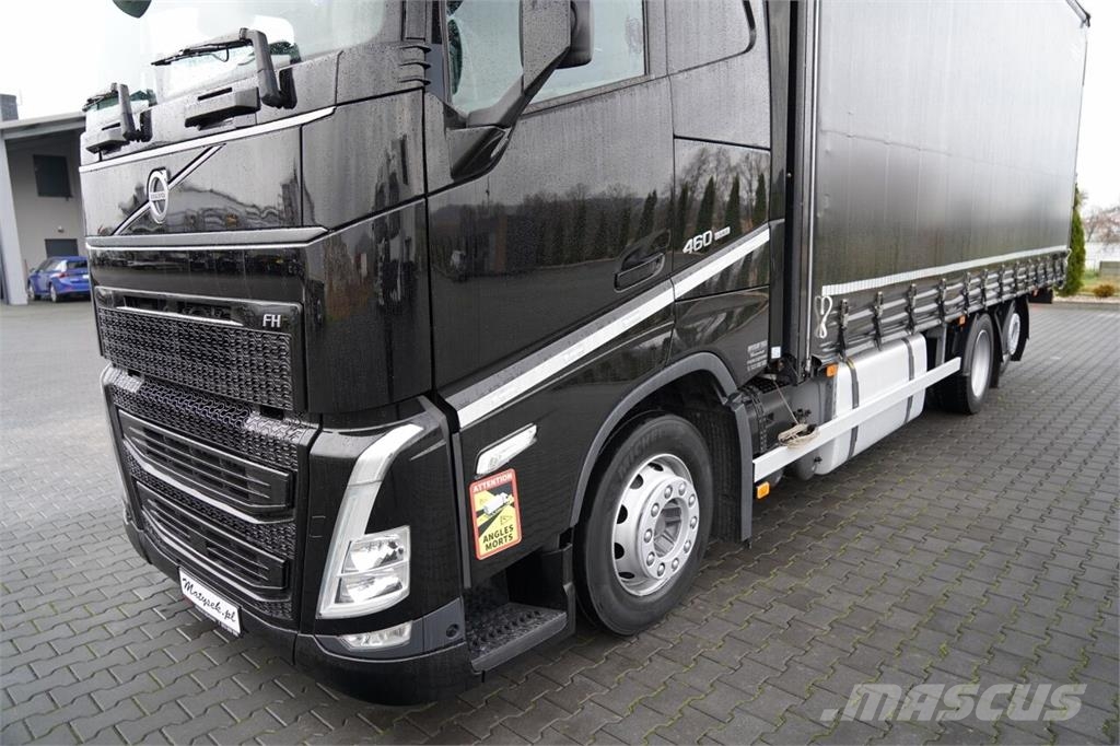 Volvo FH 460 / XXL / FIRANKA - 7,7 M / 6x2 / OŚ PODNOSZO Kapellbil
