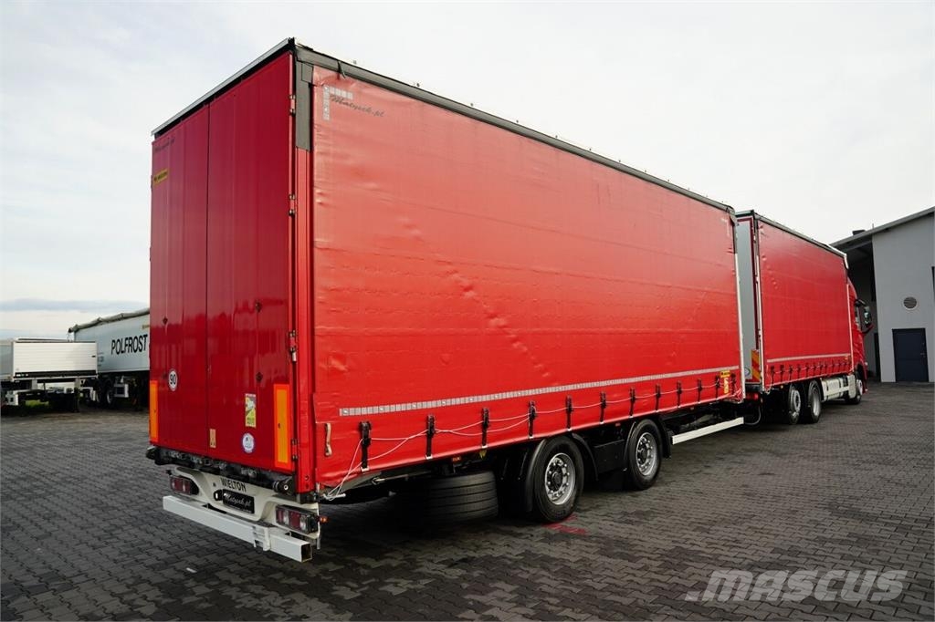 Volvo FH 460 / ZESTAW TANDEM / 120 M3 / PRZEJAZDOWY / I- Camión con caja abierta