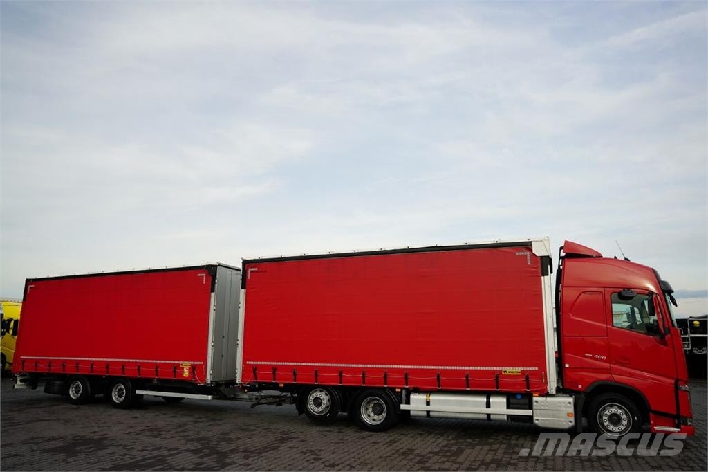 Volvo FH 460 / ZESTAW TANDEM / 120 M3 / PRZEJAZDOWY / I- Camión con caja abierta