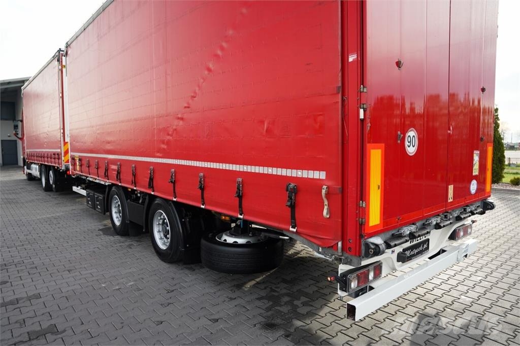 Volvo FH 460 / ZESTAW TANDEM / 120 M3 / PRZEJAZDOWY / I- Camión con caja abierta
